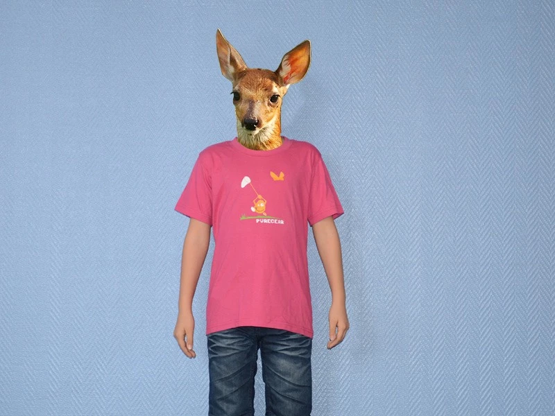 Pure Gear T-shirt Chasse Au Papillon Rose 3 Pure Gear T-shirt Chasse Au Papillon Rose