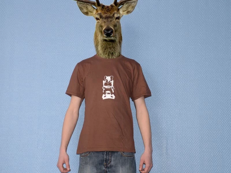 Pure Gear T-shirt Couloir De L'Amour Chocolat 3 Pure Gear T-shirt Couloir De L'Amour Chocolat