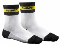 Mavic Chaussettes Ksyrium Carbone Blanc 2018
