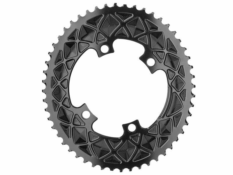 Absolute Black Plateau Ovale Premium - 4 Trous 110 Mm (Shimano Asymétrique) - Noir 2022 5 Absolute Black Plateau Ovale Premium - 4 Trous 110 Mm (Shimano Asymétrique) - Noir 2022 – Image 3