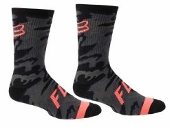 Fox Chaussettes Defend 8" Noir Camo 2021