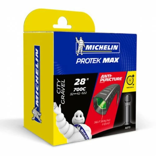 Chambre à Air MICHELIN Protek Max 700x32/42c - Schräder - Auto-obturante Avec Gel Anti-crevaison - ETRTO 32/42-622 3 Chambre à Air MICHELIN Protek Max 700x32/42c - Schräder - Auto-obturante Avec Gel Anti-crevaison - ETRTO 32/42-622