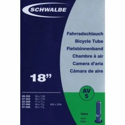 Chambre à Air Schwalbe AV5 18p (450A) Valve Schräder - ETRTO 32/47-355/400