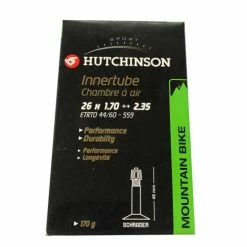 Chambre à Air Hutchinson Standard 26x1.70/2.35 Valve Schrader 48mm ETRTO 44/60-559