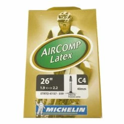 Chambre à Air Michelin Aircomp Latex 26x1.90/2.20 Presta 40mm ETRTO 47/57-559