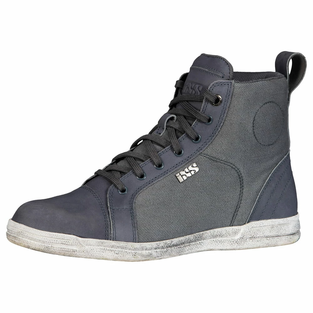 IXS Classic Sneaker Nubuk-Cotton 2.0 Gris-gris Clair 3 IXS Classic Sneaker Nubuk-Cotton 2.0 Gris-gris Clair