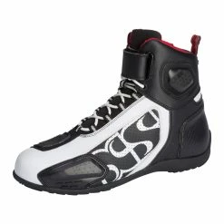IXS RS-400 Bottes De Sport Courtes Black White
