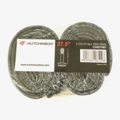 Chambre à Air Lot De 2 Chambres à Air Hutchinson 27.5x1.70/2.35 Valve Schrader 32mm ETRTO 47/57-584