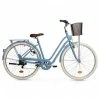 Vélo De Ville ELOPS 520 Cadre Bas Bleu -Vélo Soldes velo de ville elops 520 cadre bas bleu